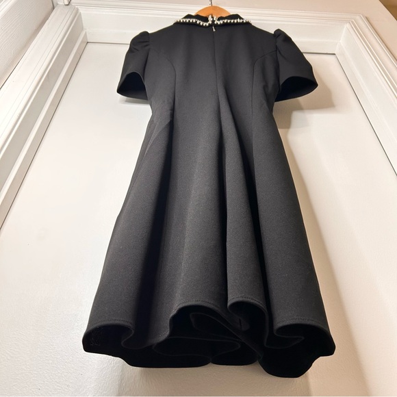 Karl Lagerfeld Paris Scuba Crepe A-line Dress - Size 4 - Picture 5 of 16